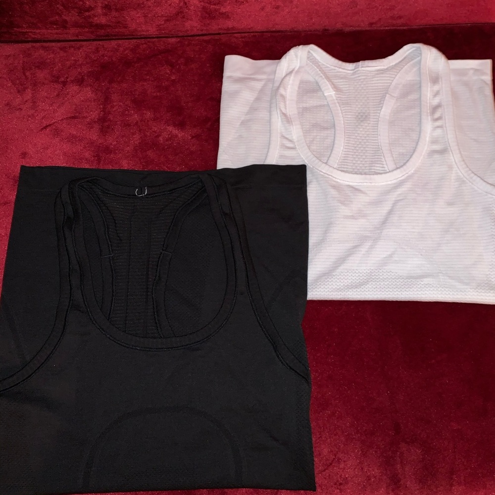2 Lululemon Swiftly Tech Racerback Tanks